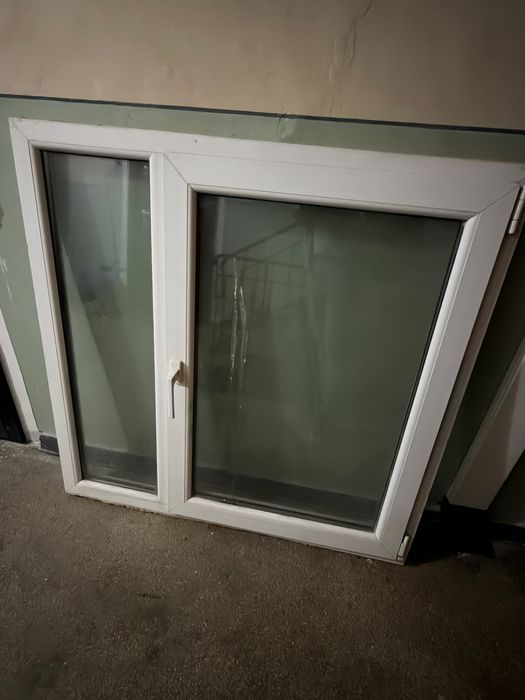 De vanzare geam termopan 118x 118 fara defecte- pret fix