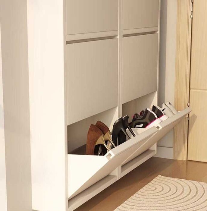 Обувница | Металл | Узкая | Tor metall oyoq kiyim shkafi