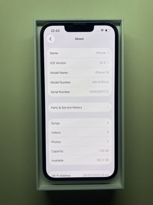 iPhone 14 128GB • Full box