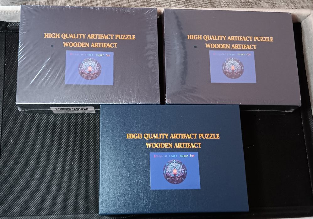 Чисто нов дървен пъзел 200 части