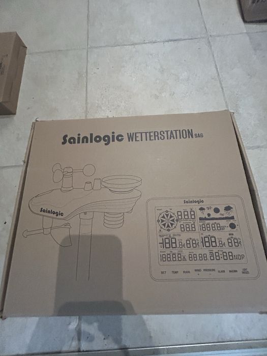 Това е безжична метеорологична станция Sainlogic SA6.