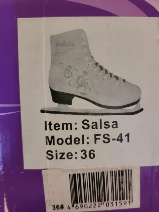 Фигурные коньки 36 размер