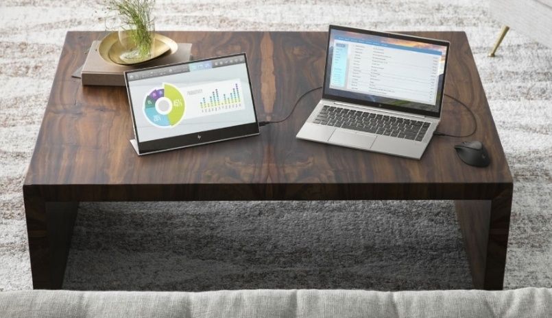 HP E14 G4 14" преносим монитор Full HD 2 USB-C + калъф