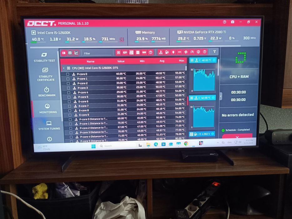 Гейм Рс Player VT7 I5 12600K/32 gb ddr4/RTX 2080Ti