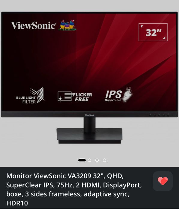 Monitor ViewSonic VA3209 32