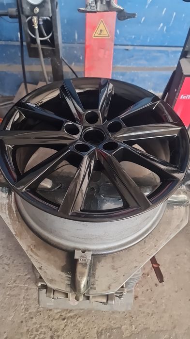 sablare vopsire camp electrostatic jante etriere piese auto metal