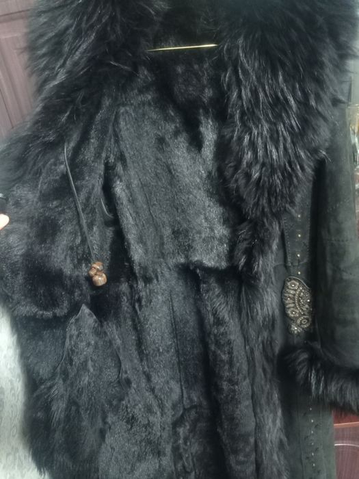 Дублёнка qora F/B