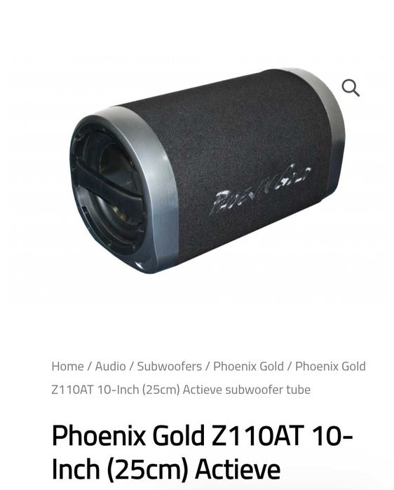 Subwoofer auto, 1500W.