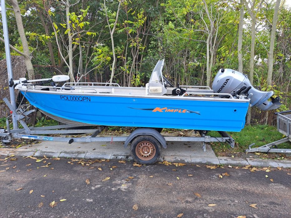 Barca aluminiu kimple 460