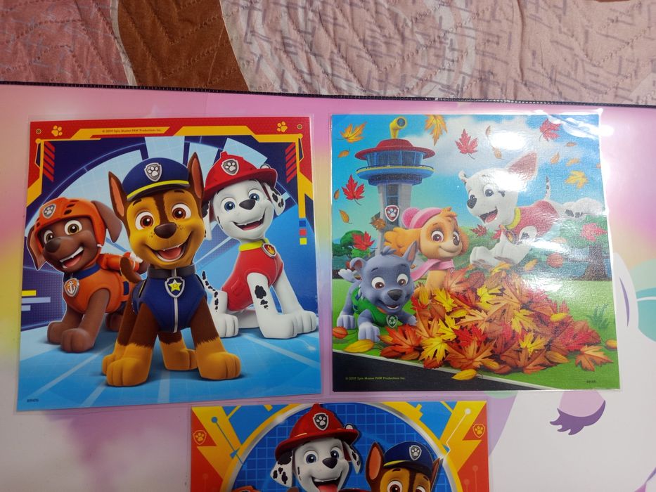 Пъзел Ravensburger от 3 х 49 части - Пес Патрул