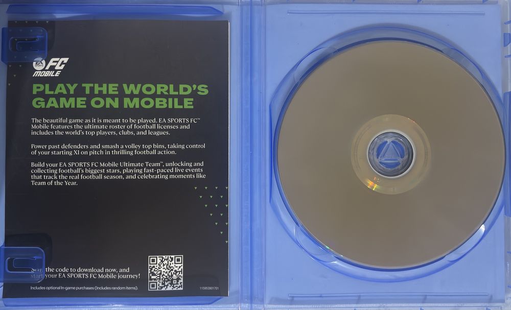 Диск Fc 24 на PlayStation 4