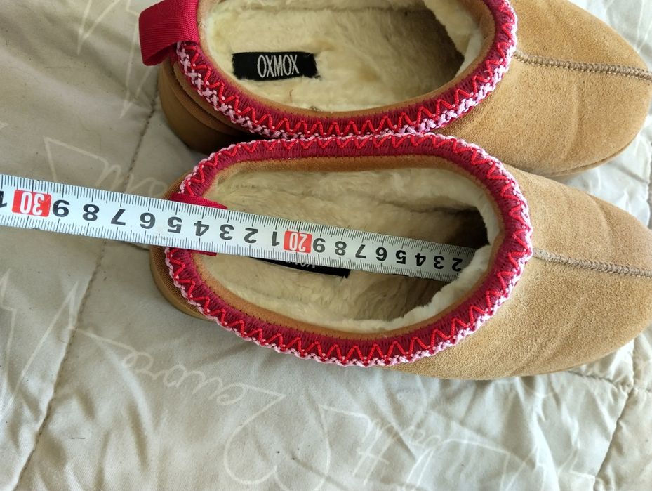 Естествена кожа обувки/пантофи