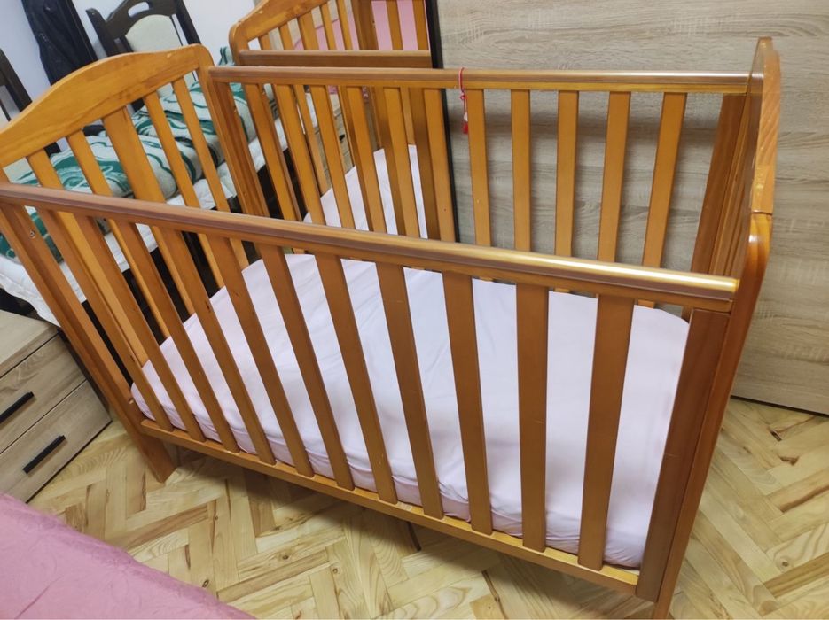 Детско дървено легло Mothercare 120/60 см