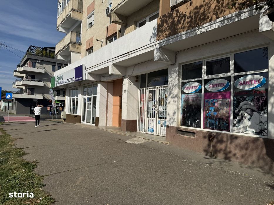 De vanzare spatiu comercial pe str. Paulestiui, 62 mp, 7,7 metri front