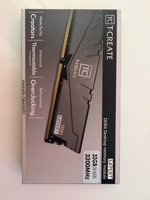 Памет Team Group T-Create Expert DDR4 - 32GB (2x16GB) 3200MHz CL16