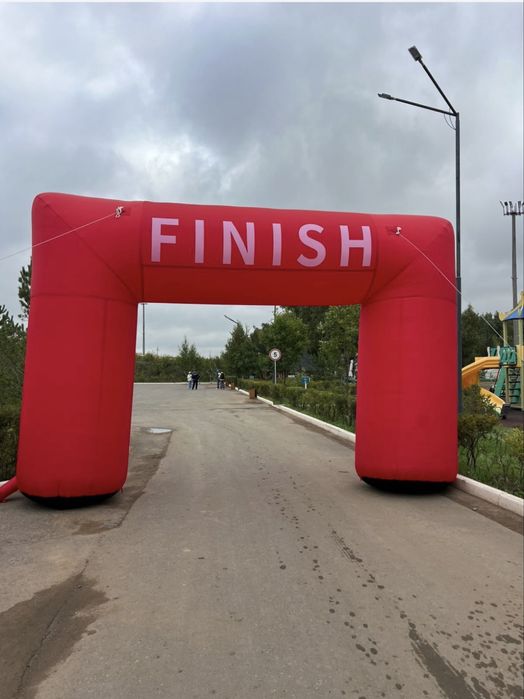 Надувная арка старт и финиш  в аренду