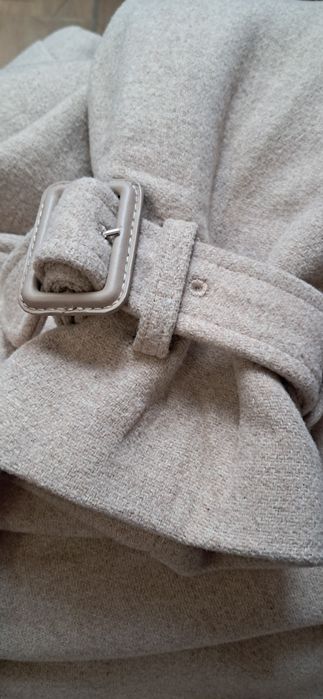 H&M бежаво яке с вълна