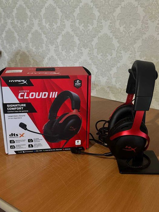 HyperX cloud 3, игровые наушники