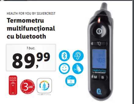 Termometru cu Bluetooth
