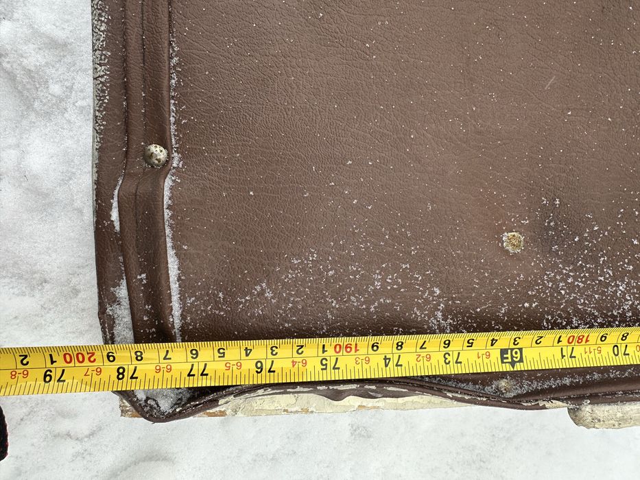 Дверь деревянная утепленная б/у 200*85