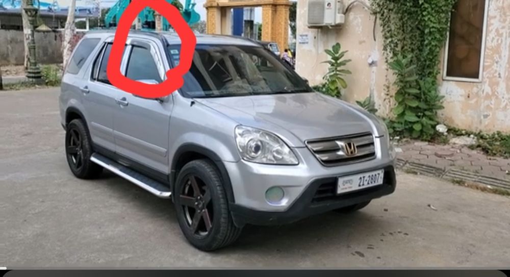 Оригинални капачета над прозорец за Honda CRV 2 2002 до 2006