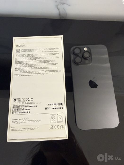 Iphone 16 pro max 1 trb цена окончательная!