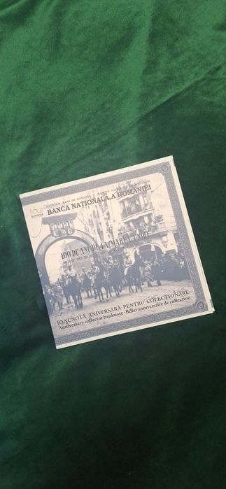 Bancnota centenar 100 lei 2018