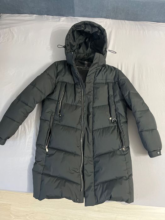 Куртка зимняя мужская, удлиненная, наполнитель тинсулейт