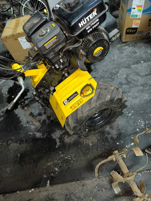 Продам мотоблок HUTER MK7500m BIG FOOT