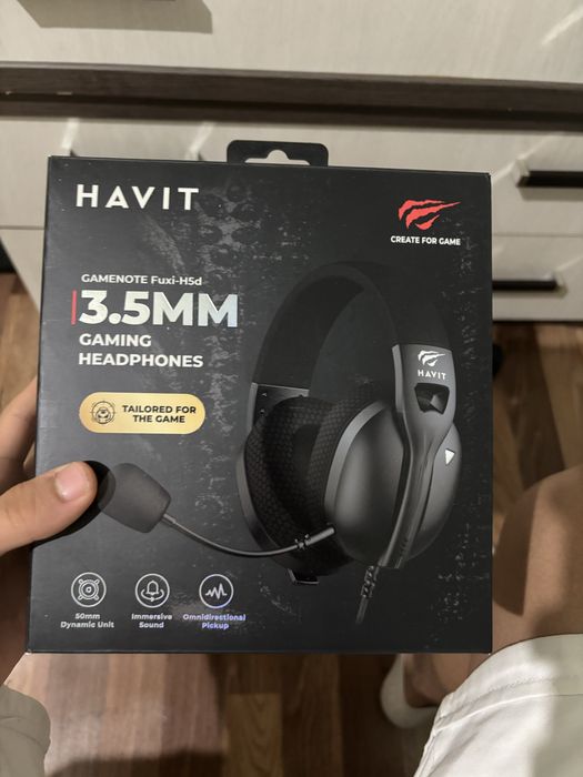 Продаю игровые проводные наушники Havit
