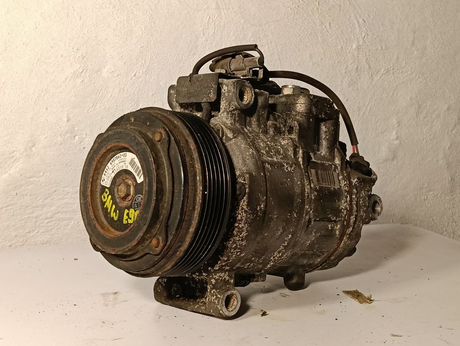 Компресор климатик BMW E90 E91 E92 2.0 дизел – Denso 6SBU14C