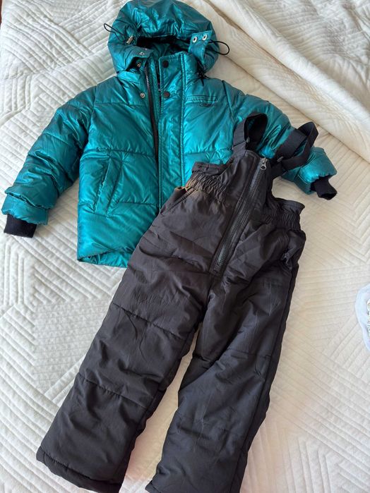 зимний костюм/ полукомбинезон