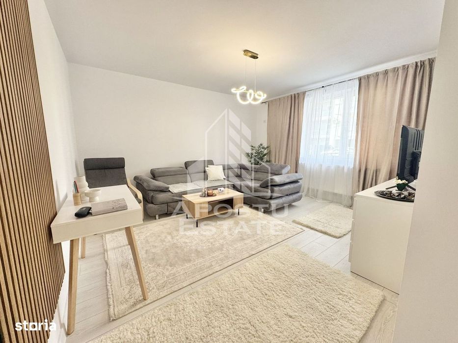 Apartament cu o camera complet mobilat si utilat la parter in Giroc.