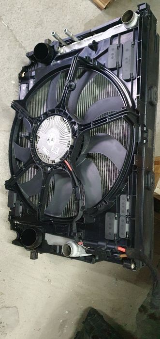 Electroventilator BMW F10 F11 F01 F07 F06 Mufa Triunghi 3 fire