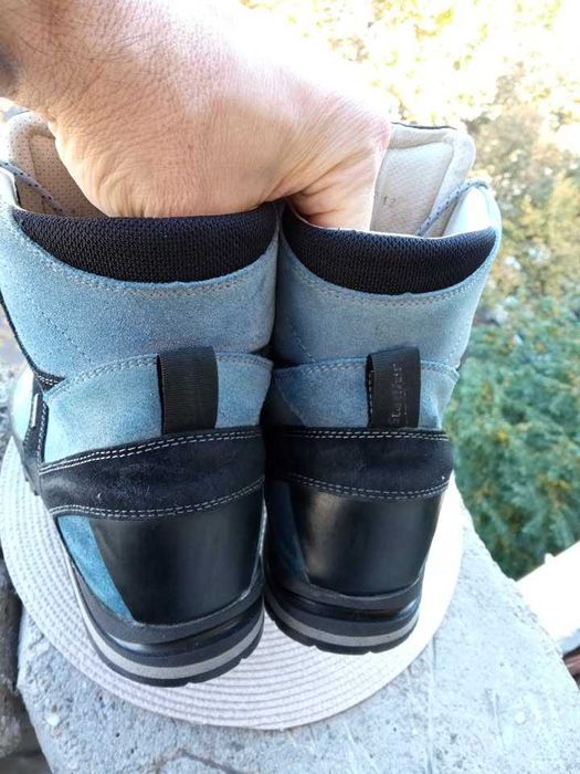 Bocanci-Ghete piele Stadler Sympatex, talpa Vibram mar 46 (30 cm)