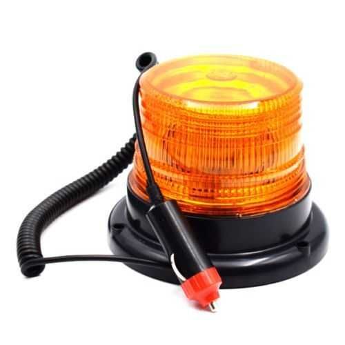 Сигнална LED лампа, мигаща, със захранване от запалка 10-30 VDC