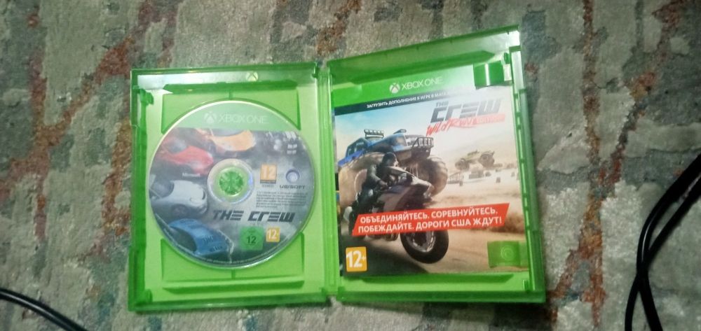 Игра про гонки на Xbox one ,,The crew"