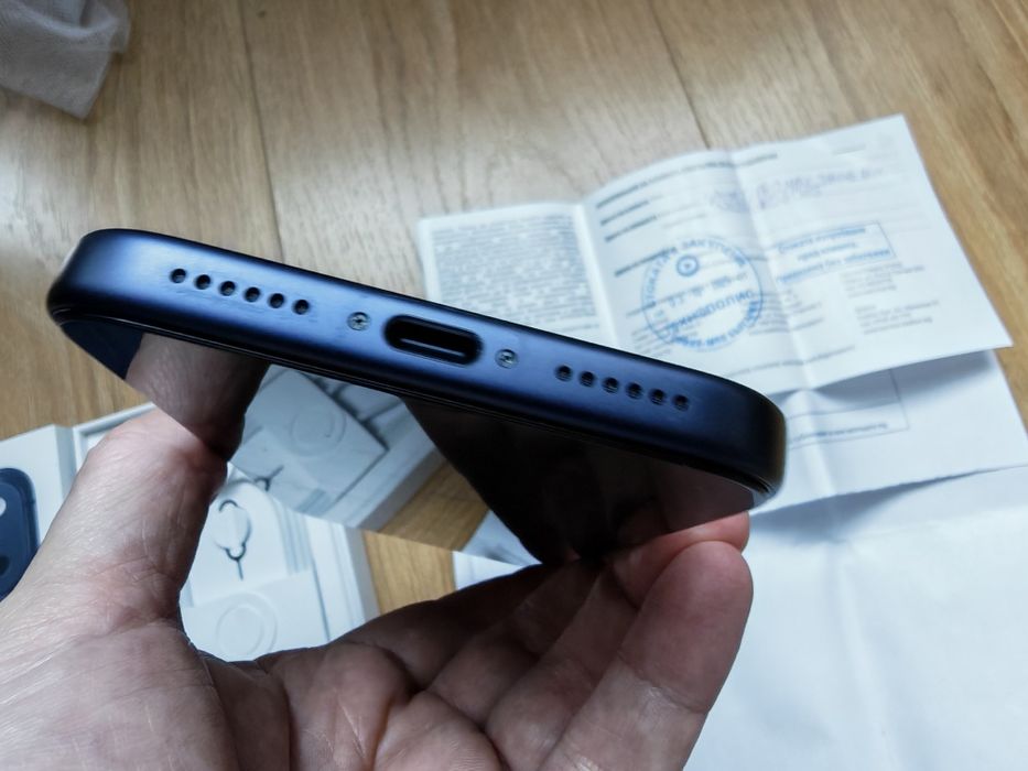 КАТО НОВ 512GB iPhone 17 Pro Max Blue Офицален! Гаранция 2027!