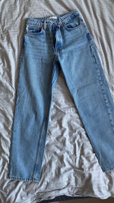 Джинсы Mango прямые Mom