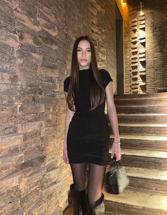 Рокля Zara черна