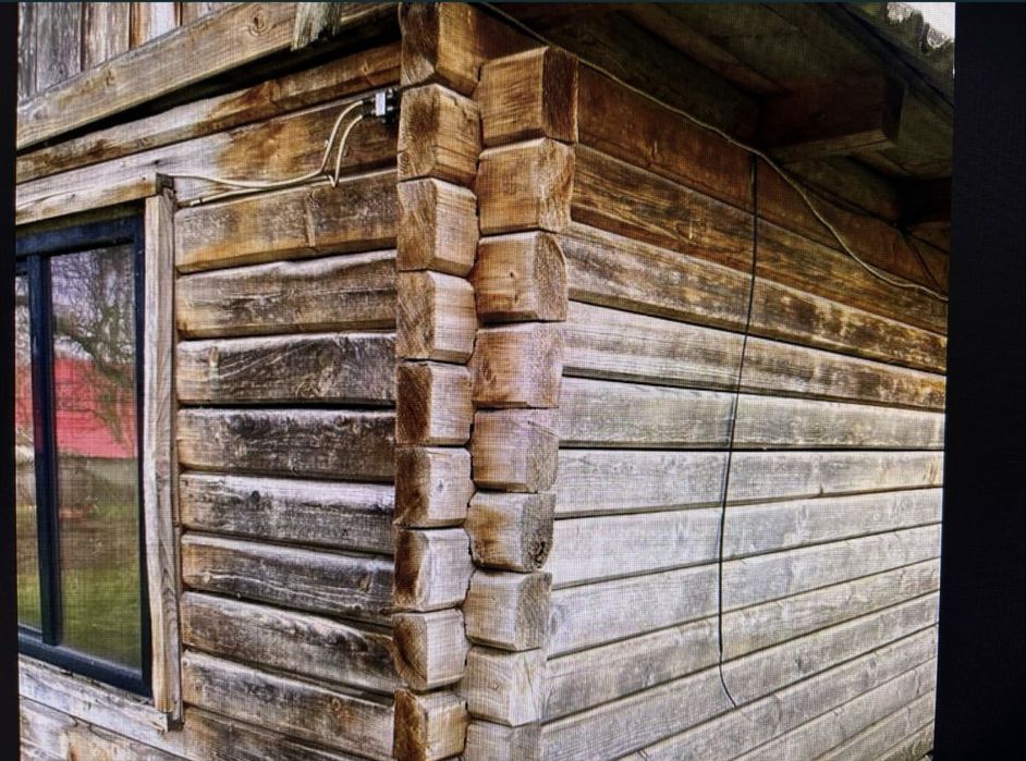 Casa din lemn imbinat, pentru relocare