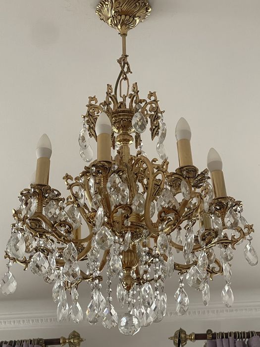 Люстра, Чехия, Хрусталь оригинал