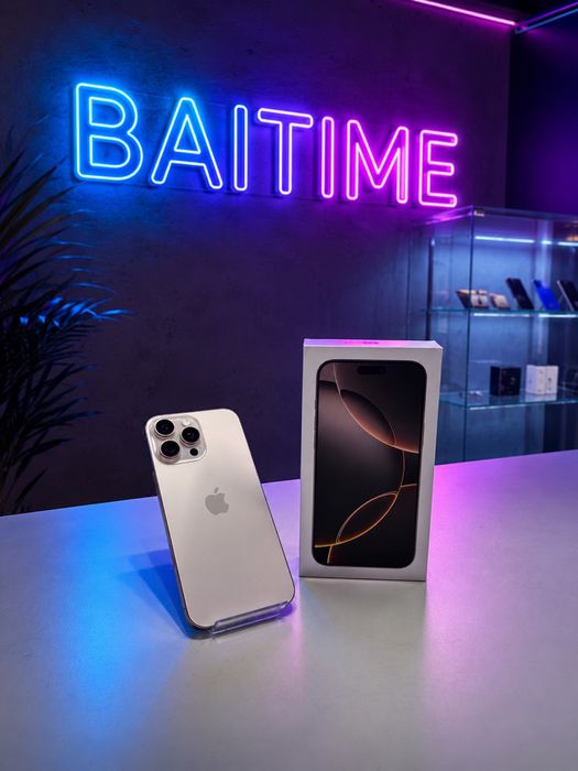 Айфон 16 Про Макс|iphone 16 Pro Max|0•0•12|Без%|Магазин|Baitime