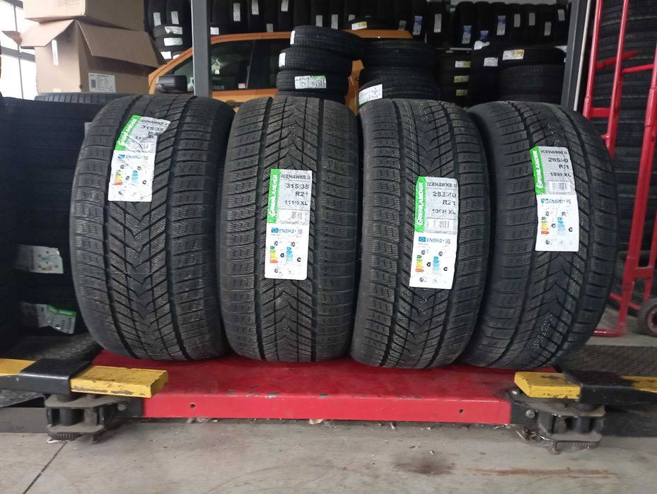 Set Anvelope Porsche Cayenne 315/35/21 Cu 285/40/21 Noi De iarna