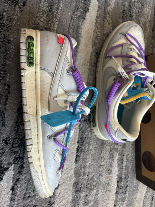 Off white x Nike dunk lot 47
