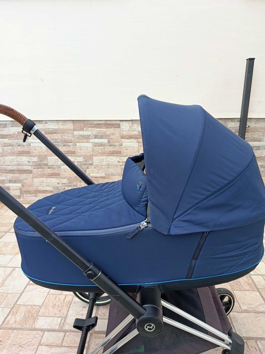 Количка cybex priam 3 nautical blue