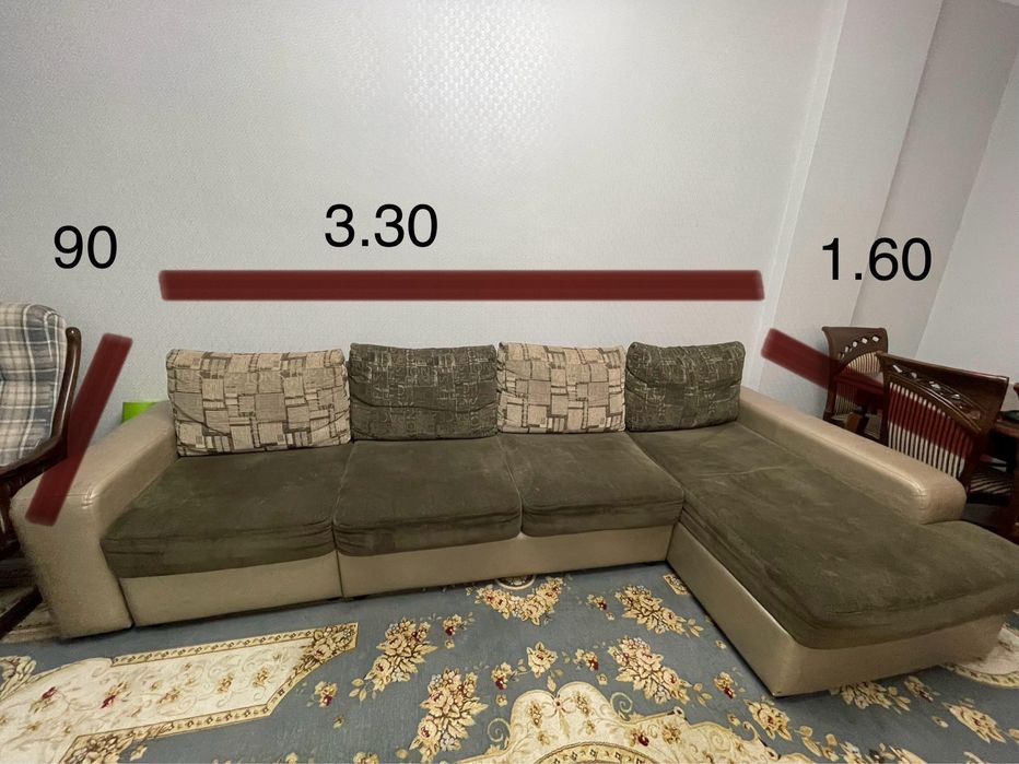 Продам диван и кресло