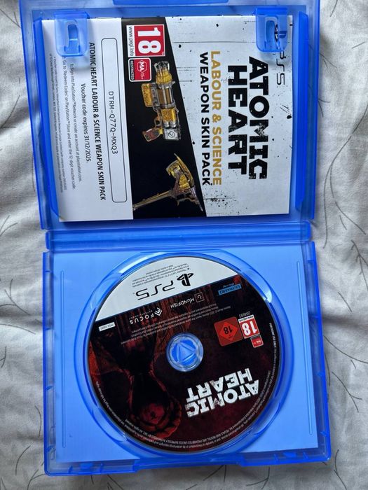 Продается atomic heart диск ps5