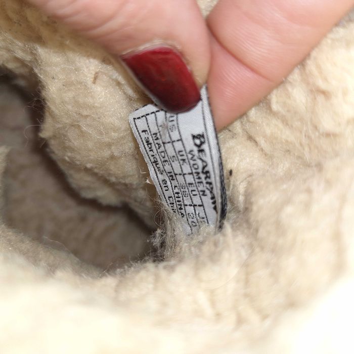 Bearpaw апрески естествен велур!