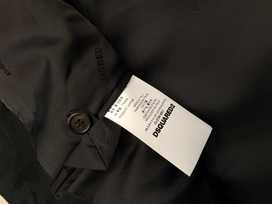 Dsquared2 sacou barbatesc M sau 50 italy, retail price 895 euro